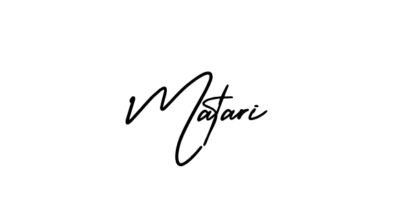 Make a beautiful signature design for name Matari. Use this online signature maker to create a handwritten signature for free. Matari signature style 3 images and pictures png