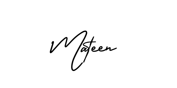 Make a beautiful signature design for name Mateen. Use this online signature maker to create a handwritten signature for free. Mateen signature style 3 images and pictures png