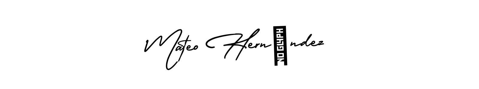 AmerikaSignatureDemo-Regular is a professional signature style that is perfect for those who want to add a touch of class to their signature. It is also a great choice for those who want to make their signature more unique. Get Mateo Hernández name to fancy signature for free. Mateo Hernández signature style 3 images and pictures png