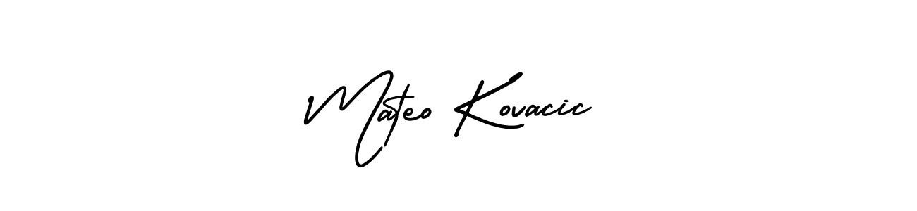 How to make Mateo Kovacic signature? AmerikaSignatureDemo-Regular is a professional autograph style. Create handwritten signature for Mateo Kovacic name. Mateo Kovacic signature style 3 images and pictures png