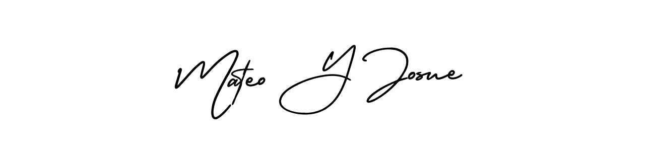 You can use this online signature creator to create a handwritten signature for the name Mateo Y Josue. This is the best online autograph maker. Mateo Y Josue signature style 3 images and pictures png