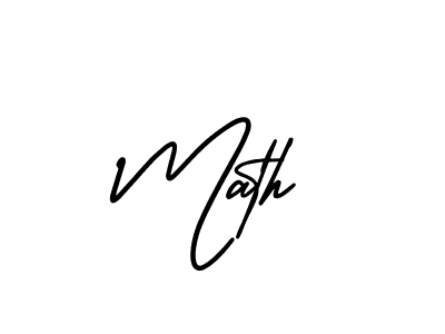 Make a beautiful signature design for name Math. Use this online signature maker to create a handwritten signature for free. Math signature style 3 images and pictures png