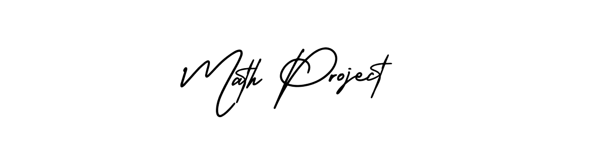 Also You can easily find your signature by using the search form. We will create Math Project name handwritten signature images for you free of cost using AmerikaSignatureDemo-Regular sign style. Math Project signature style 3 images and pictures png