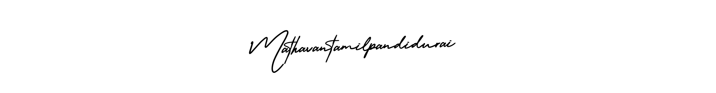 Use a signature maker to create a handwritten signature online. With this signature software, you can design (AmerikaSignatureDemo-Regular) your own signature for name Mathavantamilpandidurai. Mathavantamilpandidurai signature style 3 images and pictures png