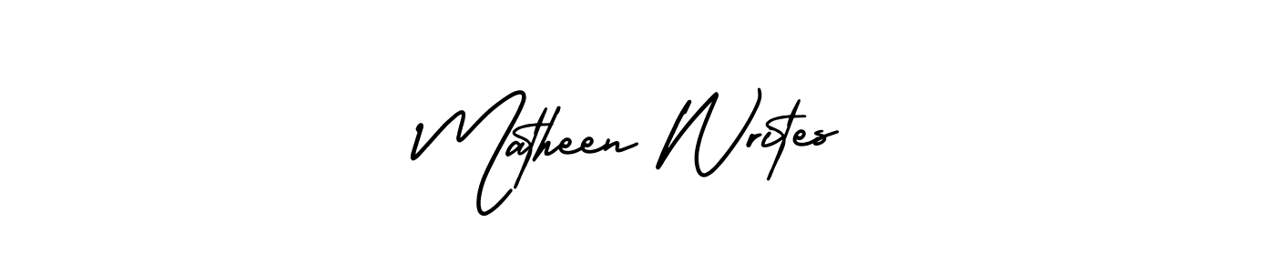 Check out images of Autograph of Matheen Writes name. Actor Matheen Writes Signature Style. AmerikaSignatureDemo-Regular is a professional sign style online. Matheen Writes signature style 3 images and pictures png