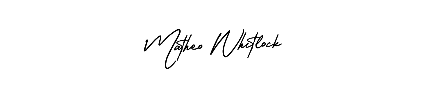 See photos of Matheo Whitlock official signature by Spectra . Check more albums & portfolios. Read reviews & check more about AmerikaSignatureDemo-Regular font. Matheo Whitlock signature style 3 images and pictures png