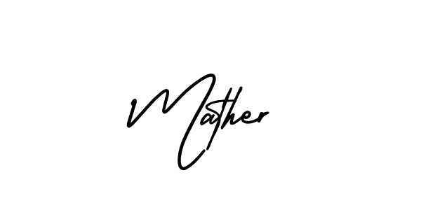 You can use this online signature creator to create a handwritten signature for the name Mather. This is the best online autograph maker. Mather signature style 3 images and pictures png