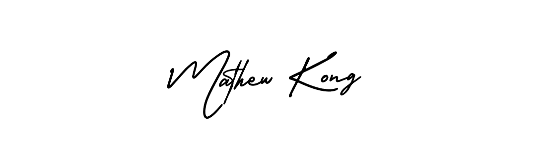 AmerikaSignatureDemo-Regular is a professional signature style that is perfect for those who want to add a touch of class to their signature. It is also a great choice for those who want to make their signature more unique. Get Mathew Kong name to fancy signature for free. Mathew Kong signature style 3 images and pictures png