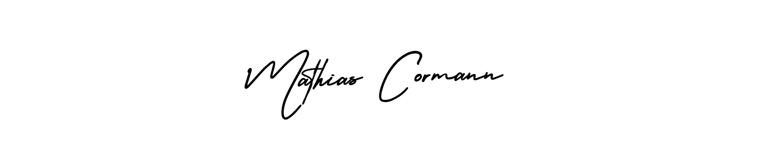 Make a beautiful signature design for name Mathias Cormann. With this signature (AmerikaSignatureDemo-Regular) style, you can create a handwritten signature for free. Mathias Cormann signature style 3 images and pictures png