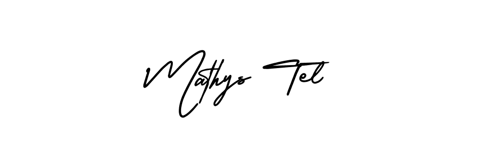 Create a beautiful signature design for name Mathys Tel. With this signature (AmerikaSignatureDemo-Regular) fonts, you can make a handwritten signature for free. Mathys Tel signature style 3 images and pictures png