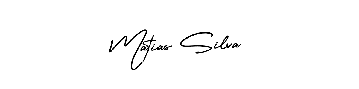 This is the best signature style for the Matias Silva name. Also you like these signature font (AmerikaSignatureDemo-Regular). Mix name signature. Matias Silva signature style 3 images and pictures png