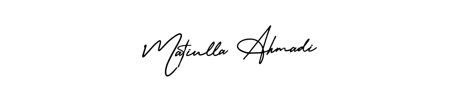 Check out images of Autograph of Matiulla Ahmadi name. Actor Matiulla Ahmadi Signature Style. AmerikaSignatureDemo-Regular is a professional sign style online. Matiulla Ahmadi signature style 3 images and pictures png