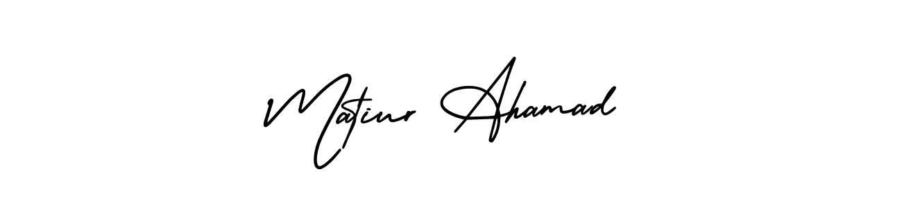 This is the best signature style for the Matiur Ahamad name. Also you like these signature font (AmerikaSignatureDemo-Regular). Mix name signature. Matiur Ahamad signature style 3 images and pictures png
