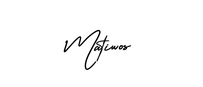 AmerikaSignatureDemo-Regular is a professional signature style that is perfect for those who want to add a touch of class to their signature. It is also a great choice for those who want to make their signature more unique. Get Matiwos name to fancy signature for free. Matiwos signature style 3 images and pictures png