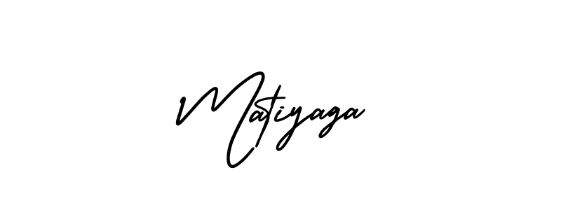 How to make Matiyaga signature? AmerikaSignatureDemo-Regular is a professional autograph style. Create handwritten signature for Matiyaga name. Matiyaga signature style 3 images and pictures png