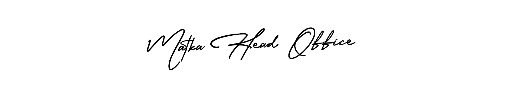 Check out images of Autograph of Matka Head Office name. Actor Matka Head Office Signature Style. AmerikaSignatureDemo-Regular is a professional sign style online. Matka Head Office signature style 3 images and pictures png