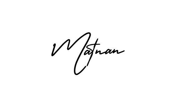 Make a beautiful signature design for name Matnan. Use this online signature maker to create a handwritten signature for free. Matnan signature style 3 images and pictures png