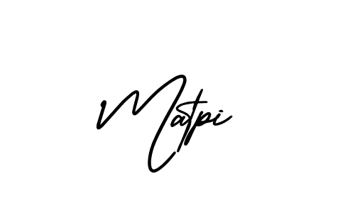 How to Draw Matpi signature style? AmerikaSignatureDemo-Regular is a latest design signature styles for name Matpi. Matpi signature style 3 images and pictures png