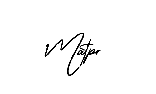 AmerikaSignatureDemo-Regular is a professional signature style that is perfect for those who want to add a touch of class to their signature. It is also a great choice for those who want to make their signature more unique. Get Matpr name to fancy signature for free. Matpr signature style 3 images and pictures png
