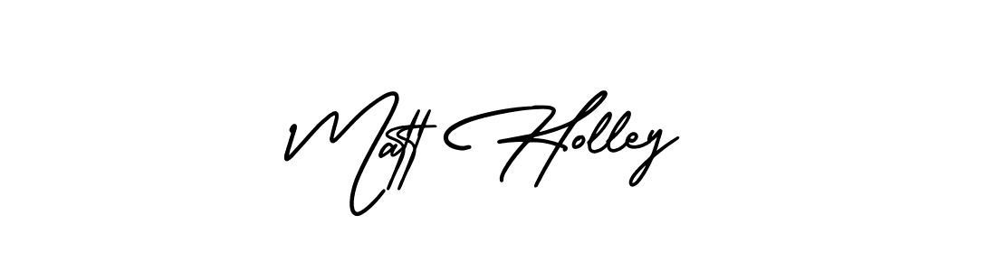 It looks lik you need a new signature style for name Matt Holley. Design unique handwritten (AmerikaSignatureDemo-Regular) signature with our free signature maker in just a few clicks. Matt Holley signature style 3 images and pictures png