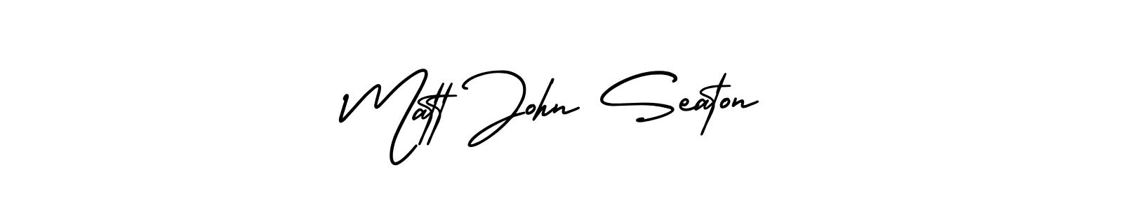 Make a beautiful signature design for name Matt John Seaton. Use this online signature maker to create a handwritten signature for free. Matt John Seaton signature style 3 images and pictures png
