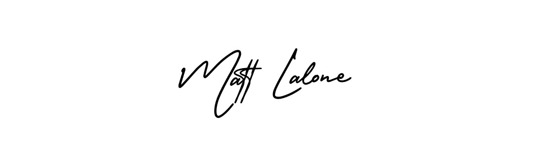 AmerikaSignatureDemo-Regular is a professional signature style that is perfect for those who want to add a touch of class to their signature. It is also a great choice for those who want to make their signature more unique. Get Matt Lalone name to fancy signature for free. Matt Lalone signature style 3 images and pictures png