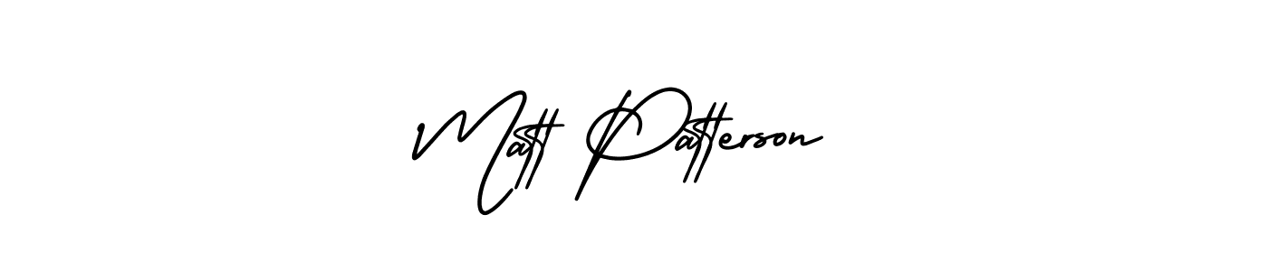 How to Draw Matt Patterson signature style? AmerikaSignatureDemo-Regular is a latest design signature styles for name Matt Patterson. Matt Patterson signature style 3 images and pictures png