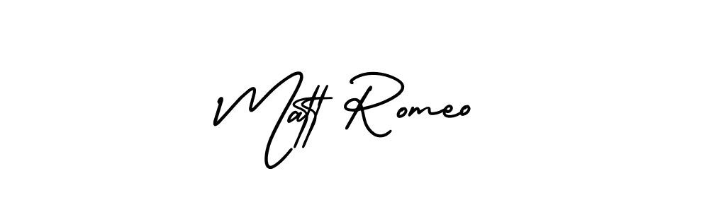 This is the best signature style for the Matt Romeo name. Also you like these signature font (AmerikaSignatureDemo-Regular). Mix name signature. Matt Romeo signature style 3 images and pictures png