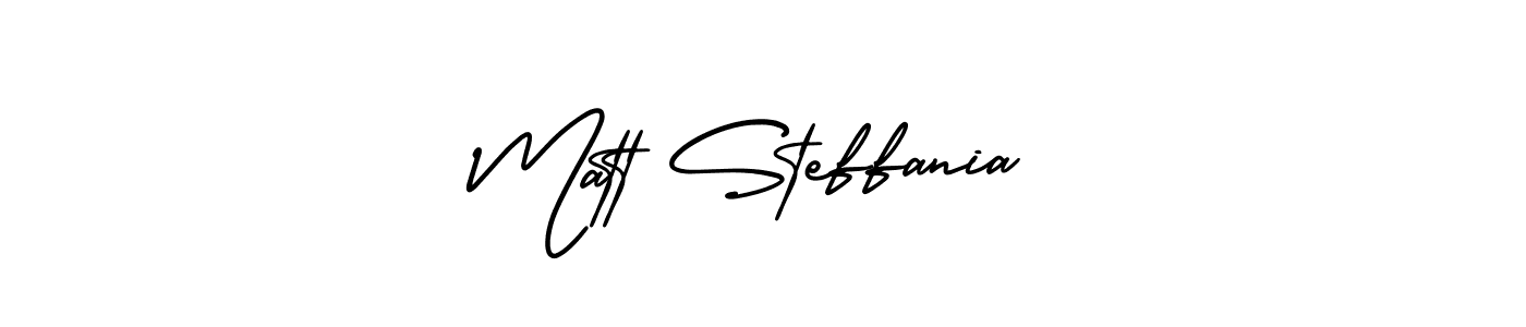 AmerikaSignatureDemo-Regular is a professional signature style that is perfect for those who want to add a touch of class to their signature. It is also a great choice for those who want to make their signature more unique. Get Matt Steffania name to fancy signature for free. Matt Steffania signature style 3 images and pictures png