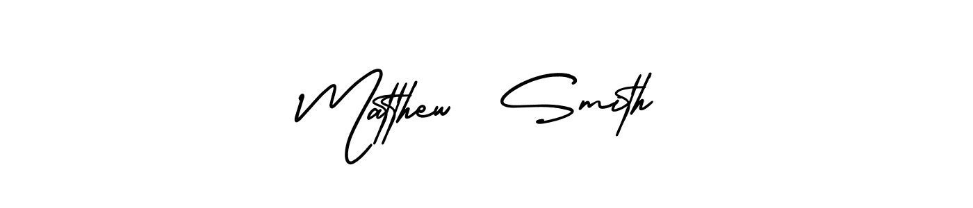 Matthew  Smith stylish signature style. Best Handwritten Sign (AmerikaSignatureDemo-Regular) for my name. Handwritten Signature Collection Ideas for my name Matthew  Smith. Matthew  Smith signature style 3 images and pictures png