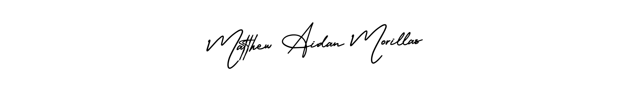 Also You can easily find your signature by using the search form. We will create Matthew Aidan Morillas name handwritten signature images for you free of cost using AmerikaSignatureDemo-Regular sign style. Matthew Aidan Morillas signature style 3 images and pictures png
