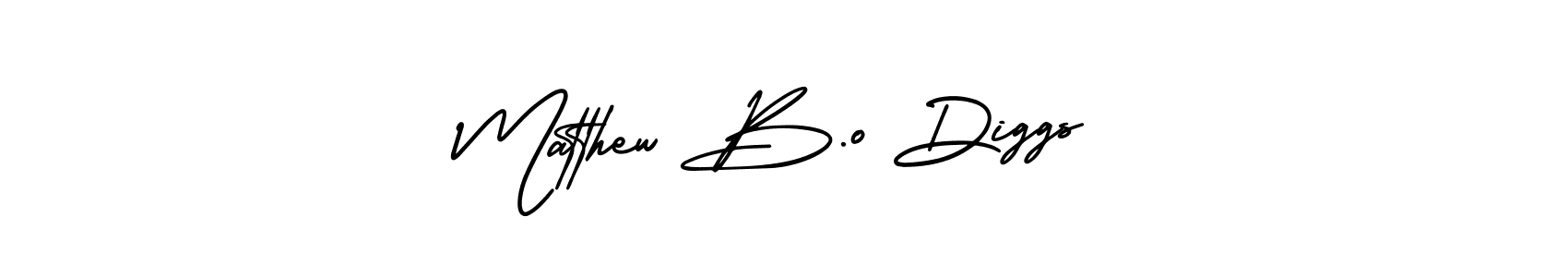 You should practise on your own different ways (AmerikaSignatureDemo-Regular) to write your name (Matthew B.o Diggs) in signature. don't let someone else do it for you. Matthew B.o Diggs signature style 3 images and pictures png