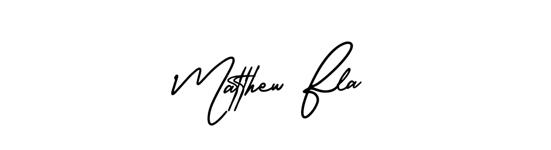 Design your own signature with our free online signature maker. With this signature software, you can create a handwritten (AmerikaSignatureDemo-Regular) signature for name Matthew Fla. Matthew Fla signature style 3 images and pictures png