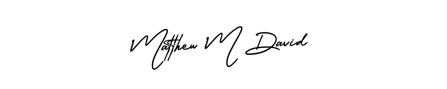 How to Draw Matthew M David signature style? AmerikaSignatureDemo-Regular is a latest design signature styles for name Matthew M David. Matthew M David signature style 3 images and pictures png