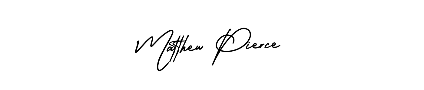 This is the best signature style for the Matthew Pierce name. Also you like these signature font (AmerikaSignatureDemo-Regular). Mix name signature. Matthew Pierce signature style 3 images and pictures png