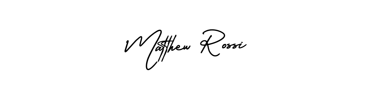 Check out images of Autograph of Matthew Rossi name. Actor Matthew Rossi Signature Style. AmerikaSignatureDemo-Regular is a professional sign style online. Matthew Rossi signature style 3 images and pictures png