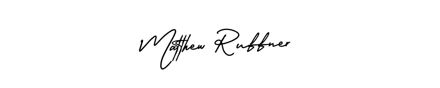 Create a beautiful signature design for name Matthew Ruffner. With this signature (AmerikaSignatureDemo-Regular) fonts, you can make a handwritten signature for free. Matthew Ruffner signature style 3 images and pictures png