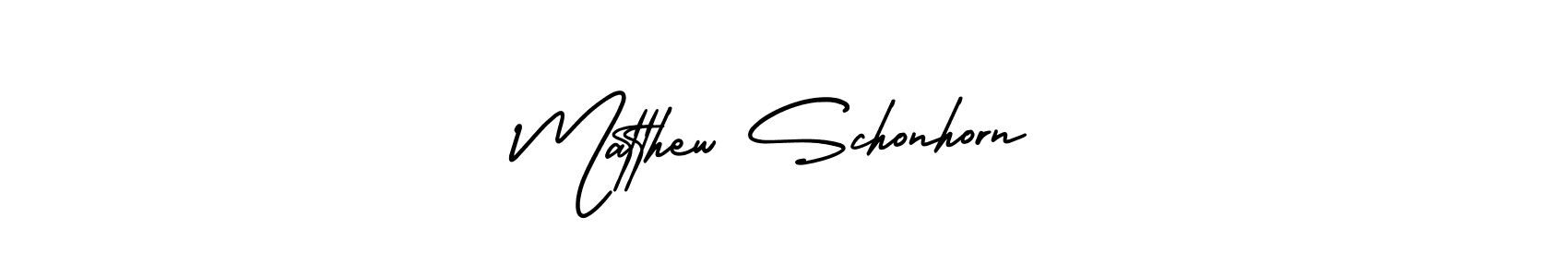 Create a beautiful signature design for name Matthew Schonhorn. With this signature (AmerikaSignatureDemo-Regular) fonts, you can make a handwritten signature for free. Matthew Schonhorn signature style 3 images and pictures png