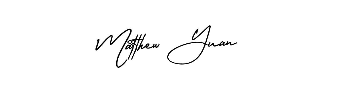 Matthew Yuan stylish signature style. Best Handwritten Sign (AmerikaSignatureDemo-Regular) for my name. Handwritten Signature Collection Ideas for my name Matthew Yuan. Matthew Yuan signature style 3 images and pictures png