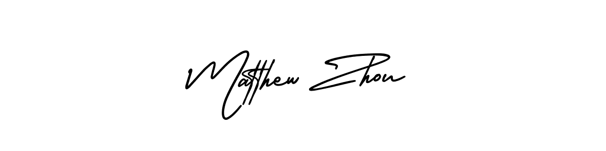 How to make Matthew Zhou signature? AmerikaSignatureDemo-Regular is a professional autograph style. Create handwritten signature for Matthew Zhou name. Matthew Zhou signature style 3 images and pictures png