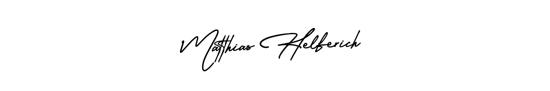 Also we have Matthias Helferich name is the best signature style. Create professional handwritten signature collection using AmerikaSignatureDemo-Regular autograph style. Matthias Helferich signature style 3 images and pictures png