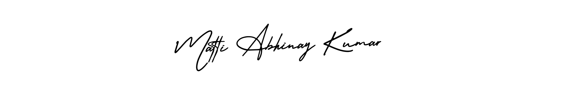 You can use this online signature creator to create a handwritten signature for the name Matti Abhinay Kumar. This is the best online autograph maker. Matti Abhinay Kumar signature style 3 images and pictures png