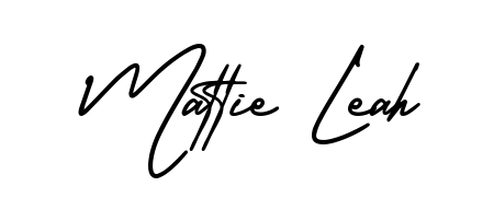 Elevate your brand with a stunning Mattie Leah eSignature. The AmerikaSignatureDemo-Regular style provides a balanced, flowing aesthetic for everyday signing. Mattie Leah signature style 3 images and pictures png