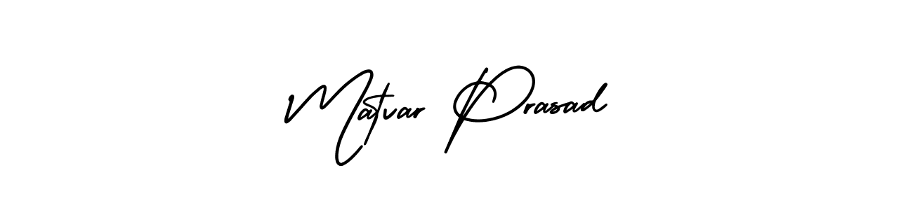 Also we have Matvar Prasad name is the best signature style. Create professional handwritten signature collection using AmerikaSignatureDemo-Regular autograph style. Matvar Prasad signature style 3 images and pictures png