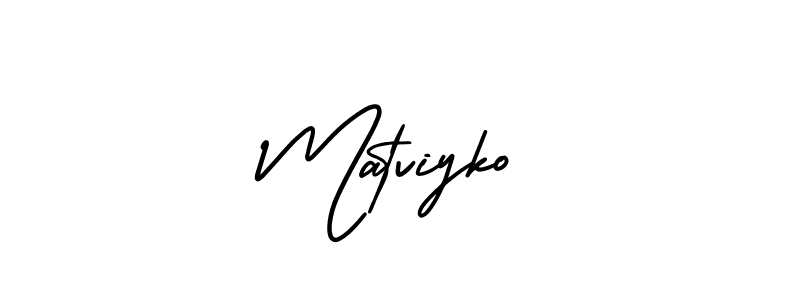 Check out images of Autograph of Matviyko name. Actor Matviyko Signature Style. AmerikaSignatureDemo-Regular is a professional sign style online. Matviyko signature style 3 images and pictures png