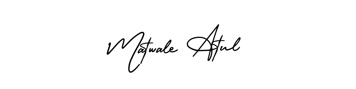Check out images of Autograph of Matwale Atul name. Actor Matwale Atul Signature Style. AmerikaSignatureDemo-Regular is a professional sign style online. Matwale Atul signature style 3 images and pictures png