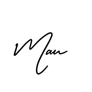 You should practise on your own different ways (AmerikaSignatureDemo-Regular) to write your name (Mau) in signature. don't let someone else do it for you. Mau signature style 3 images and pictures png