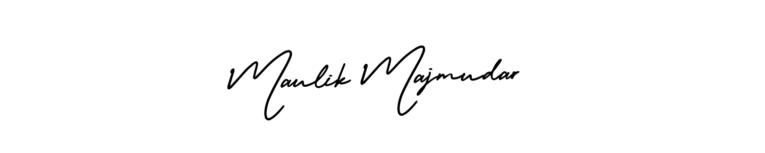 This is the best signature style for the Maulik Majmudar name. Also you like these signature font (AmerikaSignatureDemo-Regular). Mix name signature. Maulik Majmudar signature style 3 images and pictures png