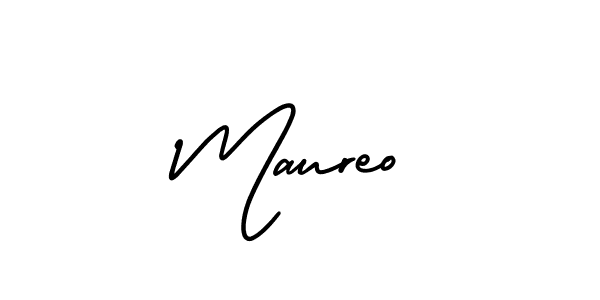 How to Draw Maureo signature style? AmerikaSignatureDemo-Regular is a latest design signature styles for name Maureo. Maureo signature style 3 images and pictures png
