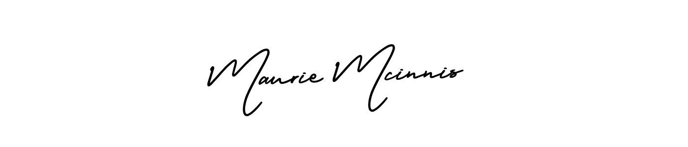 This is the best signature style for the Maurie Mcinnis name. Also you like these signature font (AmerikaSignatureDemo-Regular). Mix name signature. Maurie Mcinnis signature style 3 images and pictures png